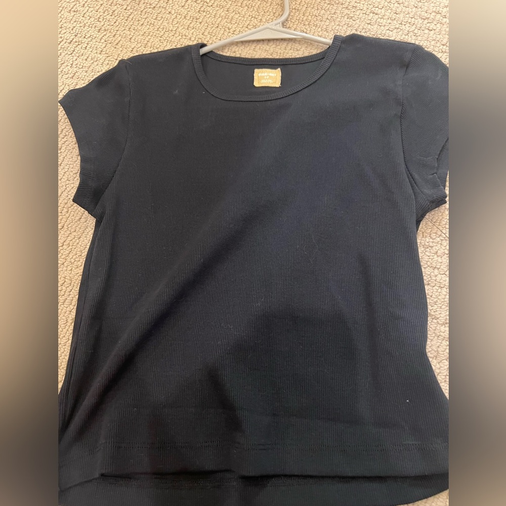 Free People Black A-Line Skirt and T-shirt Set - Picture 9 of 9